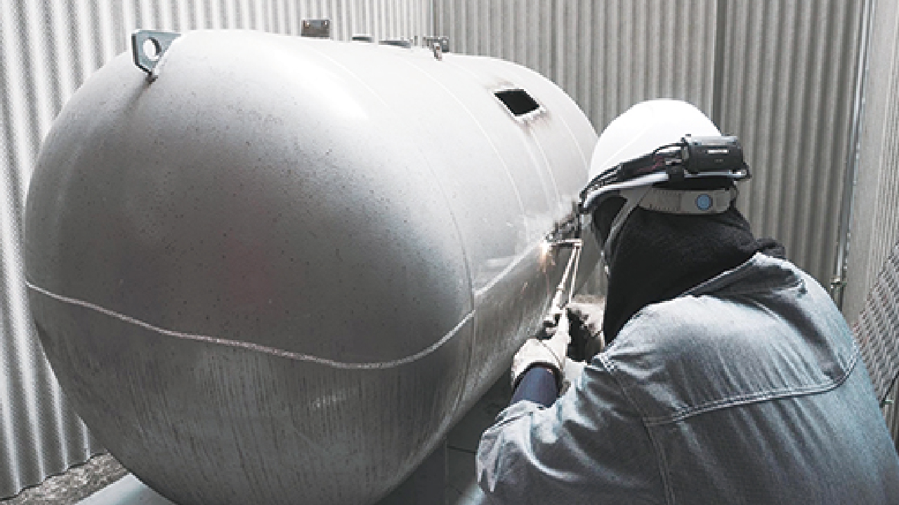 バルク貯槽「現地解体システム」