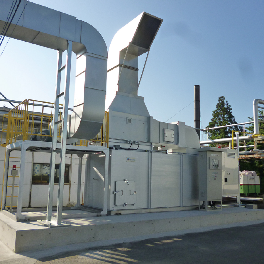 直接燃焼式VOC処置装置